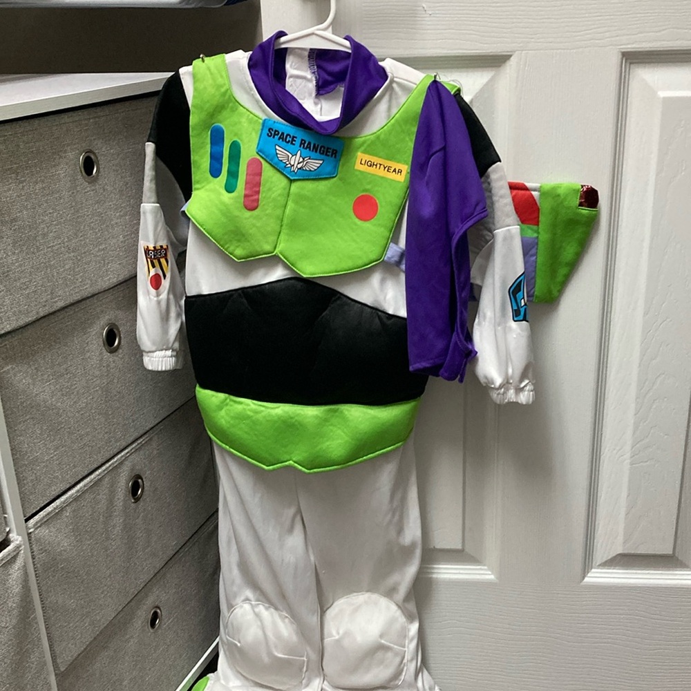 Disney Buzz Lightyear Space Ranger Costume Size 5